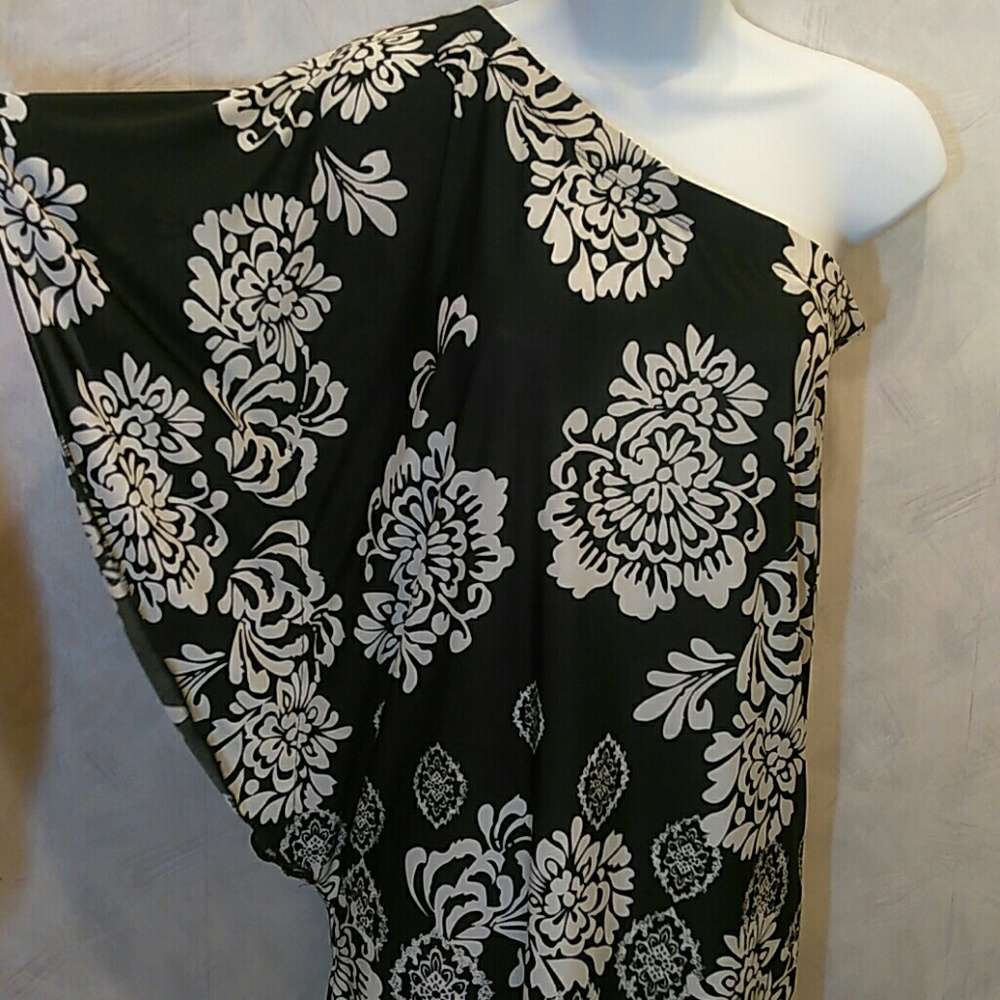 Turquoise haven one shoulder top!!